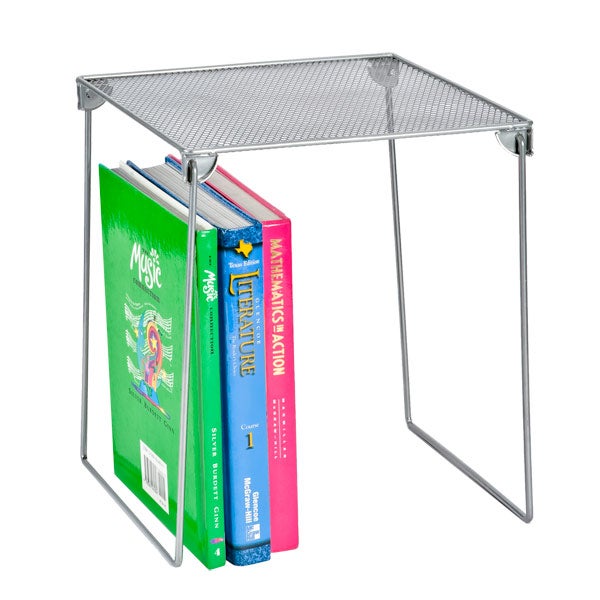 Silver Mesh Locker Shelf | The Container Store