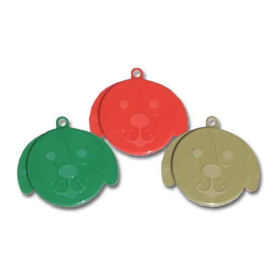 Dog Food Can Covers Assorted Colors Pkg/3