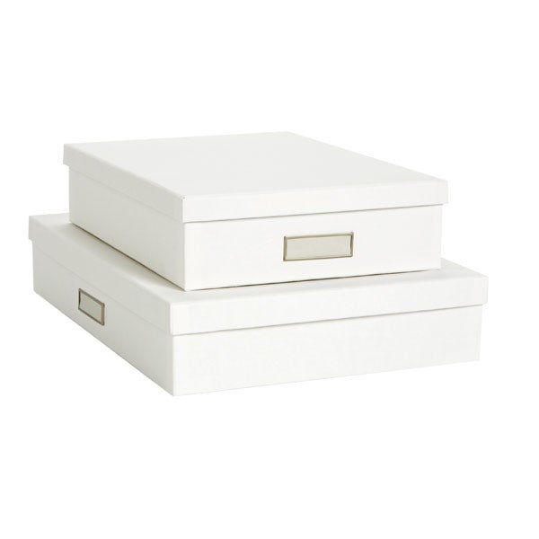 Bigso&trade; Stockholm Document Box White
