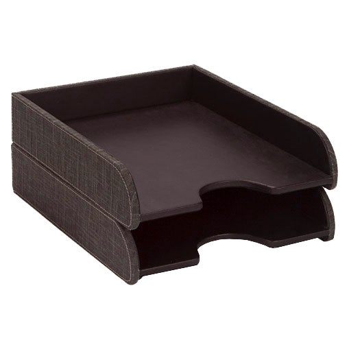 Bristol Letter Tray Chocolate
