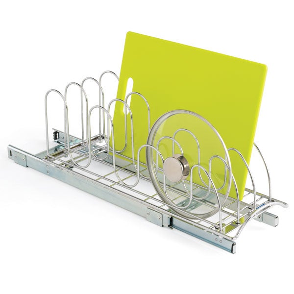 Roll-Out Lid Holder Chrome