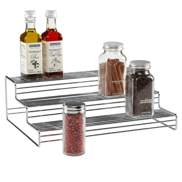 3-Tier Chrome Cabinet Organizer