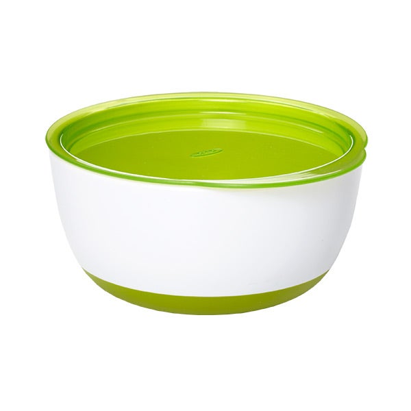 Large Bowl w/Lid Green