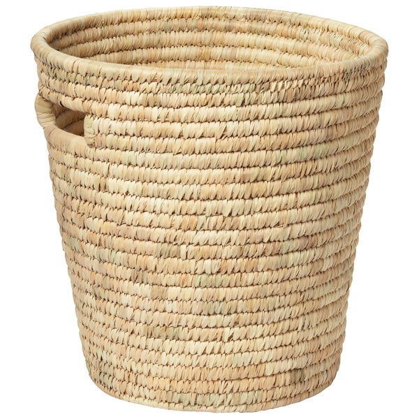 Date Leaf Round Basket