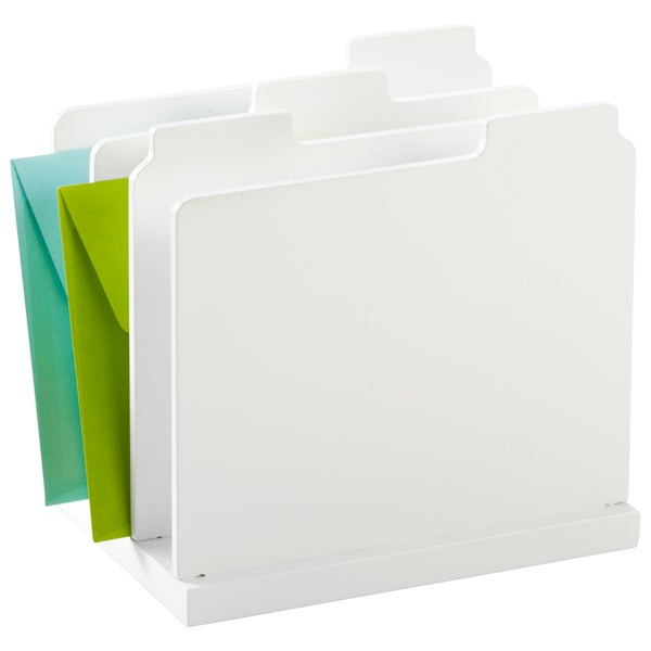 Tab Sorter White