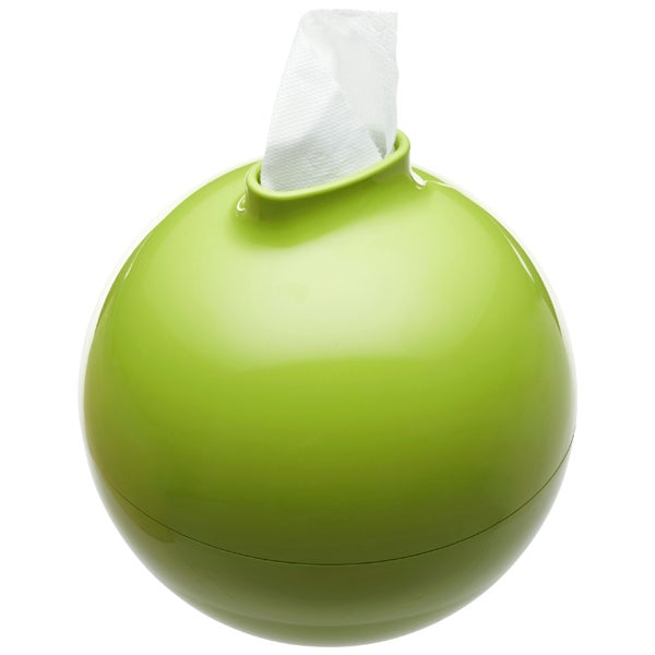 Paper Pot Tissue Holder Green
