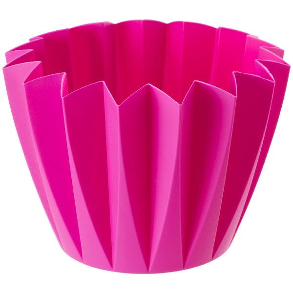 Large Zig Zag Pot Pink