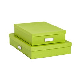 Bigso&trade; Stockholm Document Box Green