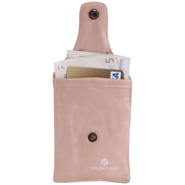 Undercover&trade; Silk Bra Pouch Rose