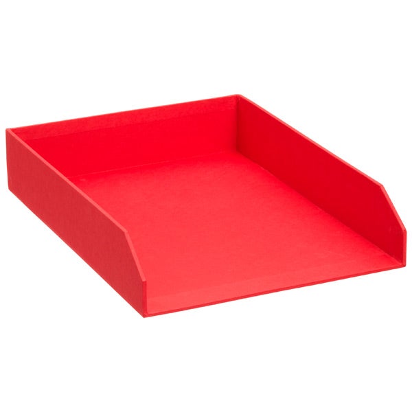 Bigso&trade; Stockholm Stacking Letter Tray Red