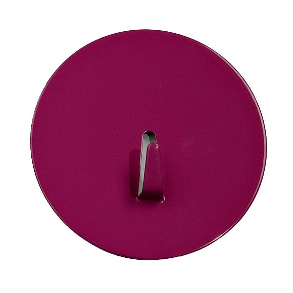 Mini Spot-On!&trade; Magnet Hooks Plum Pkg/4