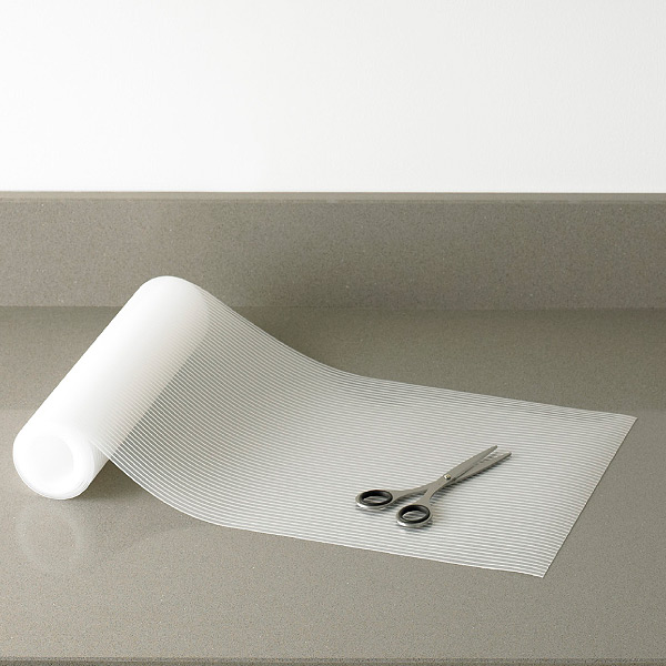 Clear Plast-O-Mat® Ribbed Shelf Liner™ | The Container Store