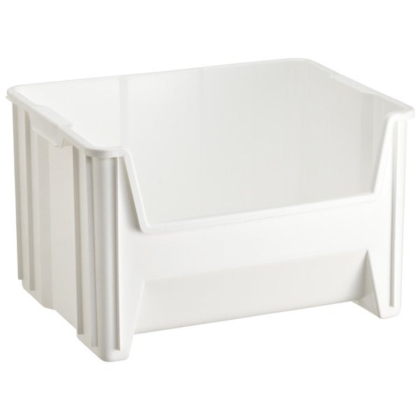 Stacking Recycling Bin White