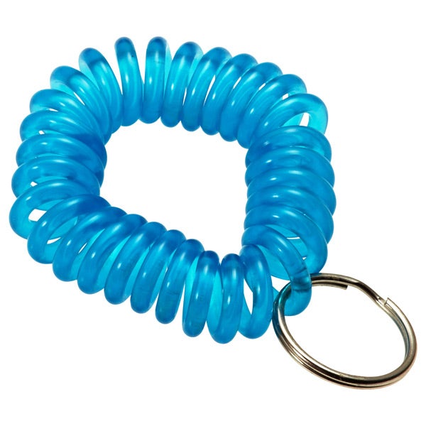 KeyCoil Wrist Chain Blue