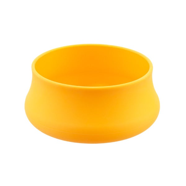 24 oz. Squishy Silicone Pet Bowl Orange