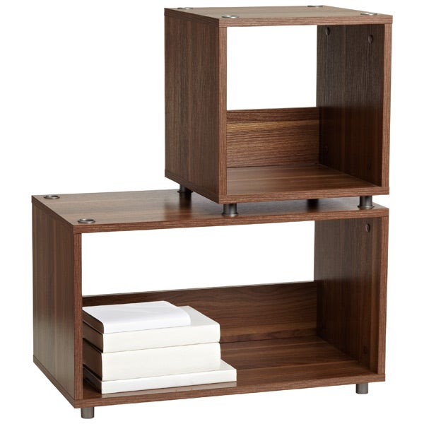 Walnut Vario Stacking Shelves