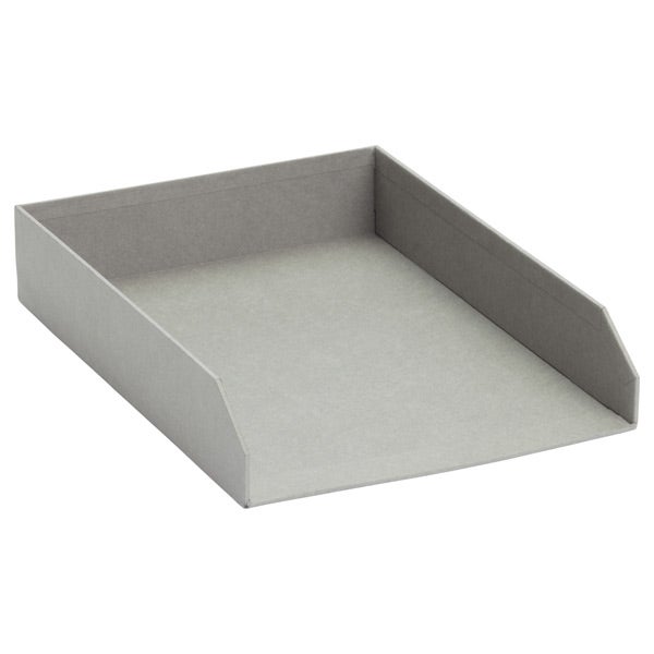 Bigso&trade; Stockholm Stacking Letter Tray Grey