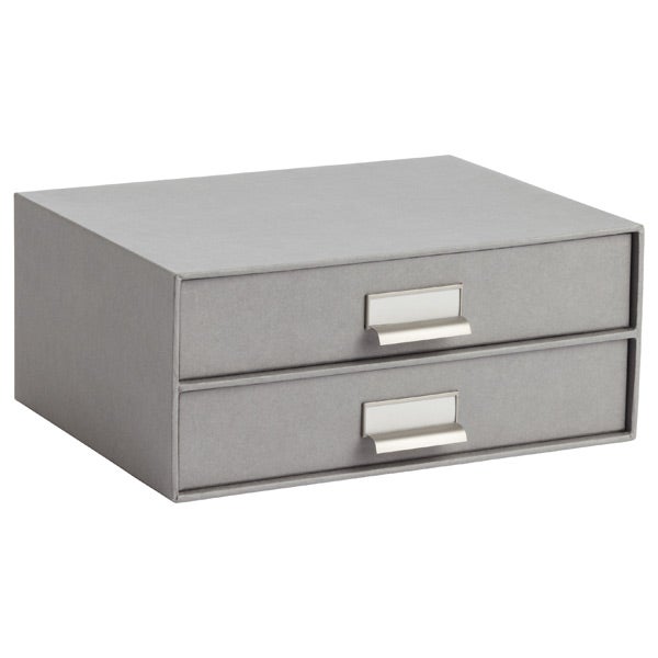 Bigso&trade; Stockholm Paper Drawers Grey