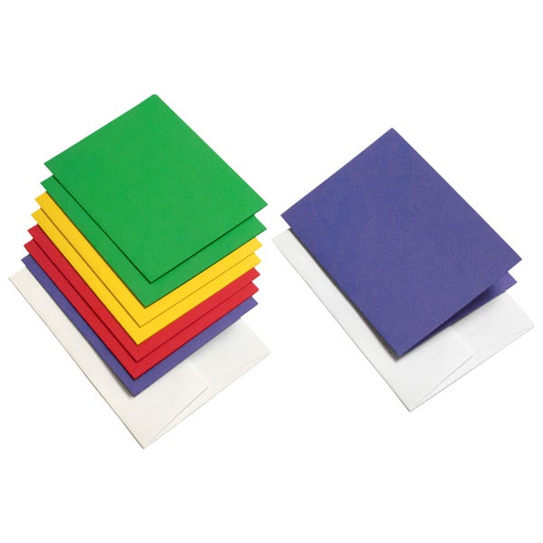 Gift Enclosures w/Envelopes Primaries Pkg/8