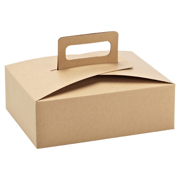 Treat Box w/ Handle Natural