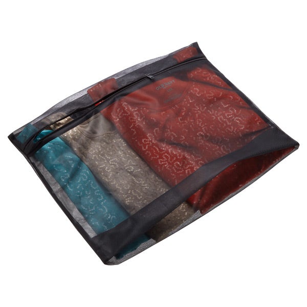 Micro Mesh Wash Bag Black