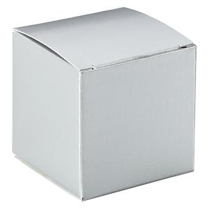 Cube Gift Box Silver