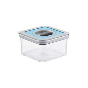 .6 qt. Square Perfect Seal Canister Teal Lid