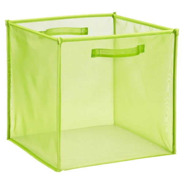 16" Folding Mesh Cube Kiwi