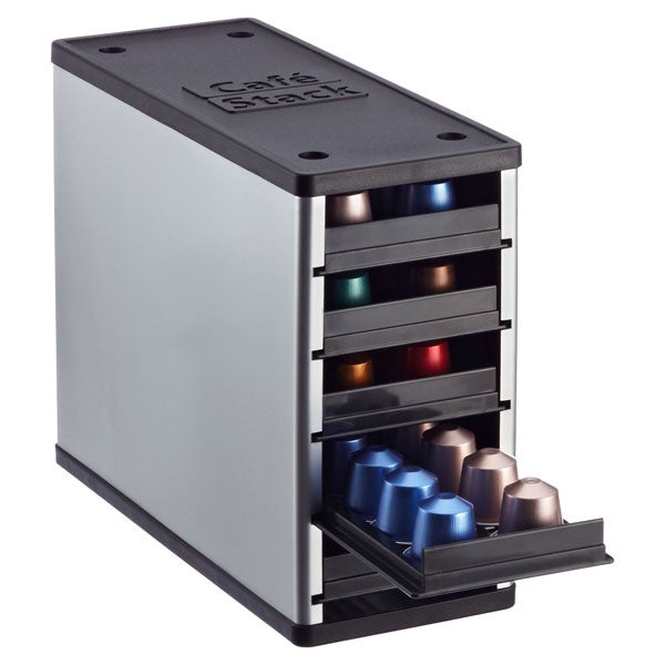 CafeStack&reg; Silver/Black