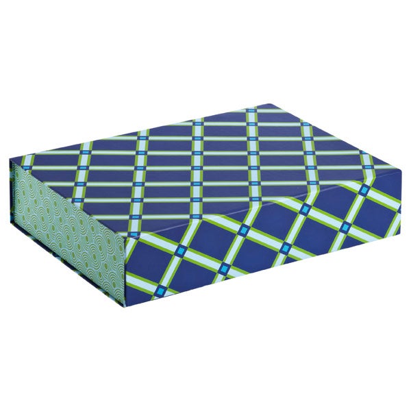 Allure Collapsible Box Geo Blue