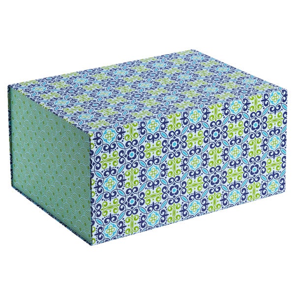 Allure Collapsible Box Flora Blue