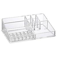 Large Luxe Acrylic Makeup Organizer Clear