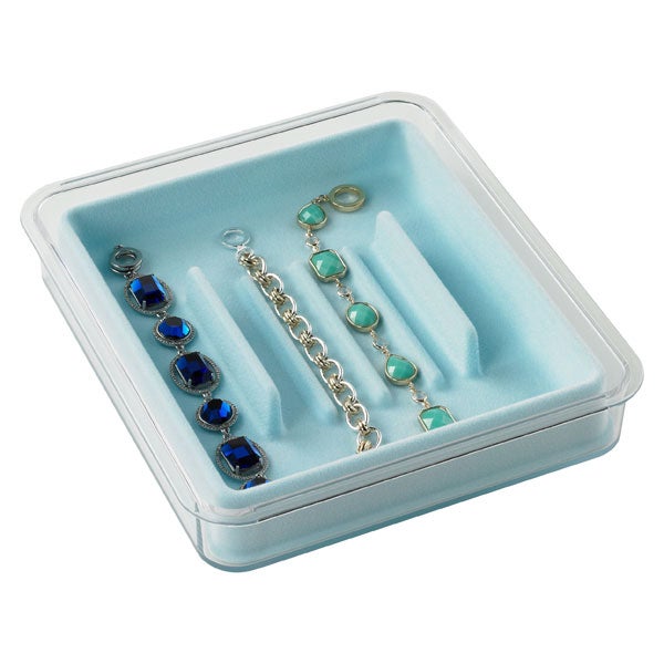 Bracelet & Watch Stacking Tray Light Blue