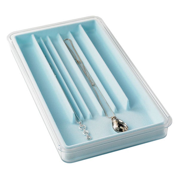 Necklace Stacking Tray Light Blue