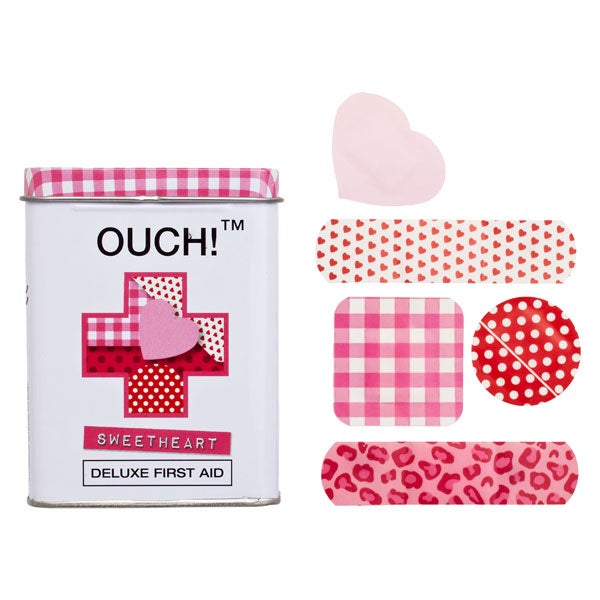 OUCH!&trade; Bandages Sweetheart Pkg/24