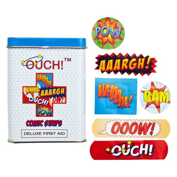 OUCH!&trade; Bandages Comic Strip Bandages Pkg/24