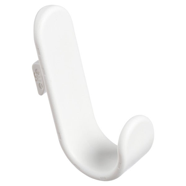 elfa utility Basic Hook White Pkg/3