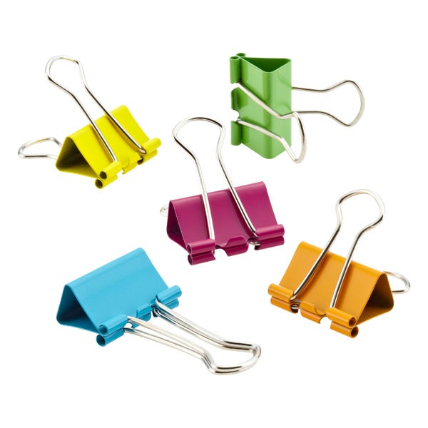 Binder Clips Assorted Pkg/20
