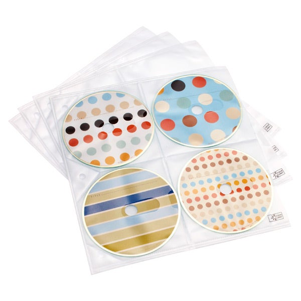 CD/DVD Storage Pages Pkg/25