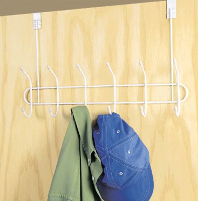 6-Hook Overdoor Rack