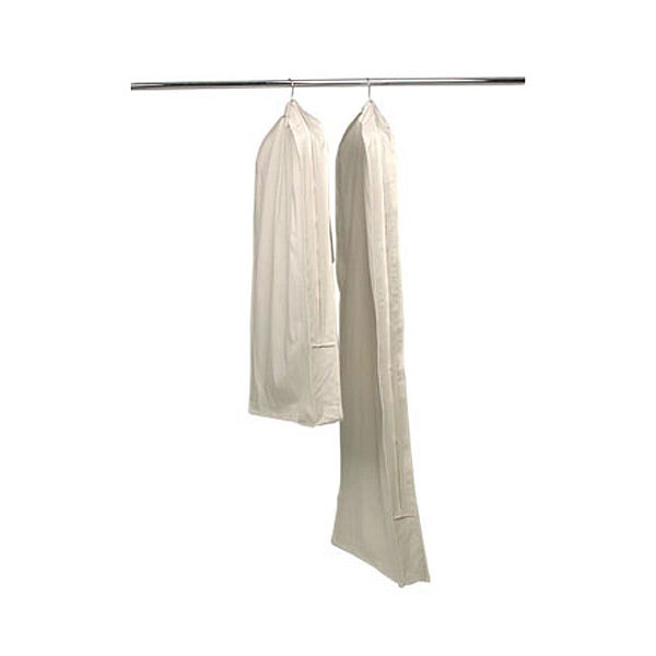 Natural Cotton Gusseted Hanging Bags The Container Store