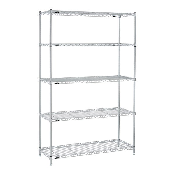 Metal Kitchen Shelves InterMetro Kitchen Shelves The Container Store