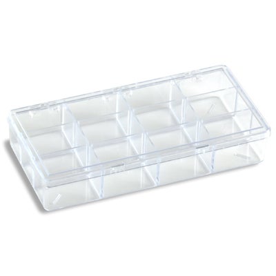 12-Compartment Box Clear