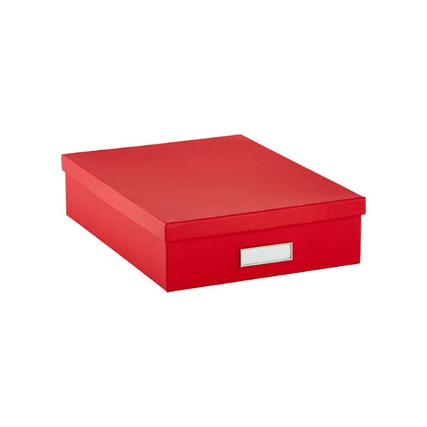 Bigso Stockholm Letter Box Red