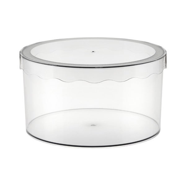 Round Hat Boxes InterDesign Clarity Hat Boxes The Container Store