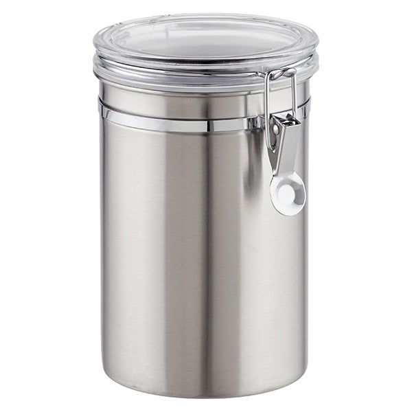 Stainless Steel Canisters Brushed Stainless Steel Canisters The
