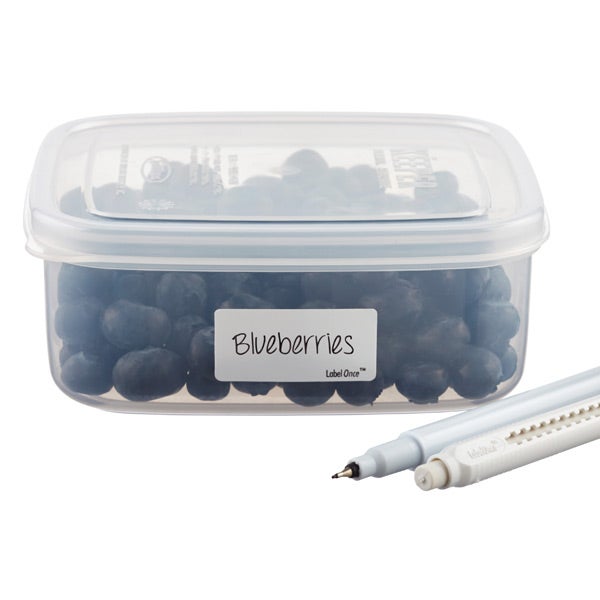 Erasable Labels Erasable Food Storage Labels The Container Store