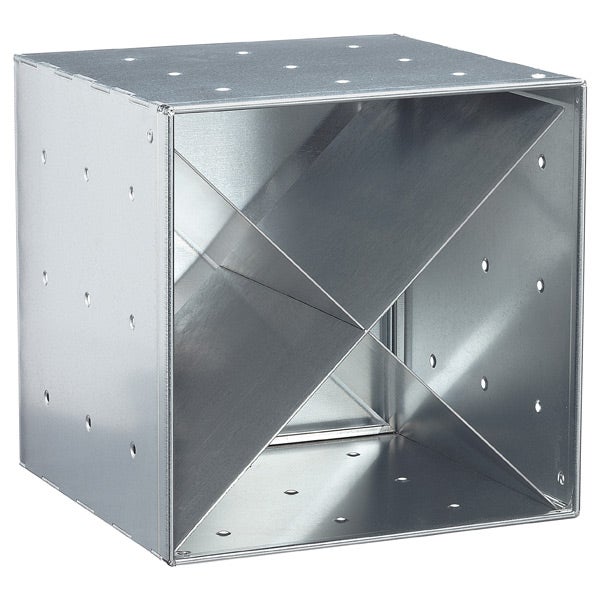 Galvanized QBO Steel Cube XDivider The Container Store