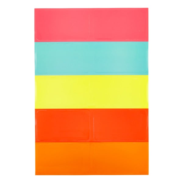 Reusable Dry Erase Silicone Labels The Container Store