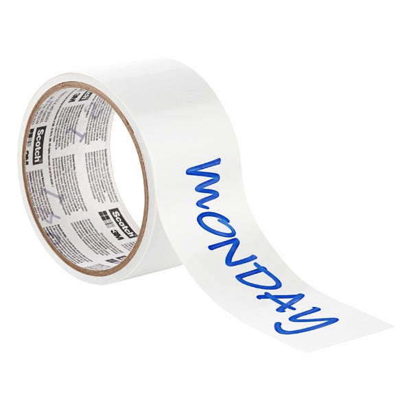 3M Scotch Dry Erase Label Tape The Container Store